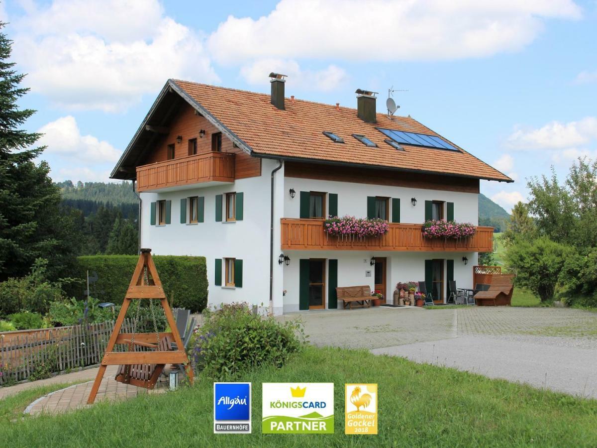 Apartament Ferienhof Hefele Hopferau Zewnętrze zdjęcie